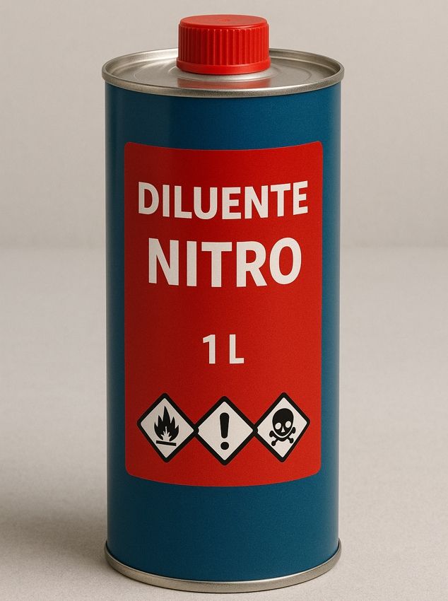 Diluente nitro per smalti a solvente da Lt.1