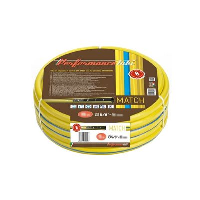 Tubo Irrigazione Giardino Giallo 4 Strati PVC Tricot Antitorsione Mt 15 5/8 15mm Tubo Irrigazione Giardino Giallo 4 Strati PVC Tricot Antitorsione Mt 15 5/8 15mm