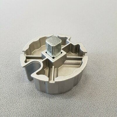 Ändtapp Ø70mm L=15mm Zink