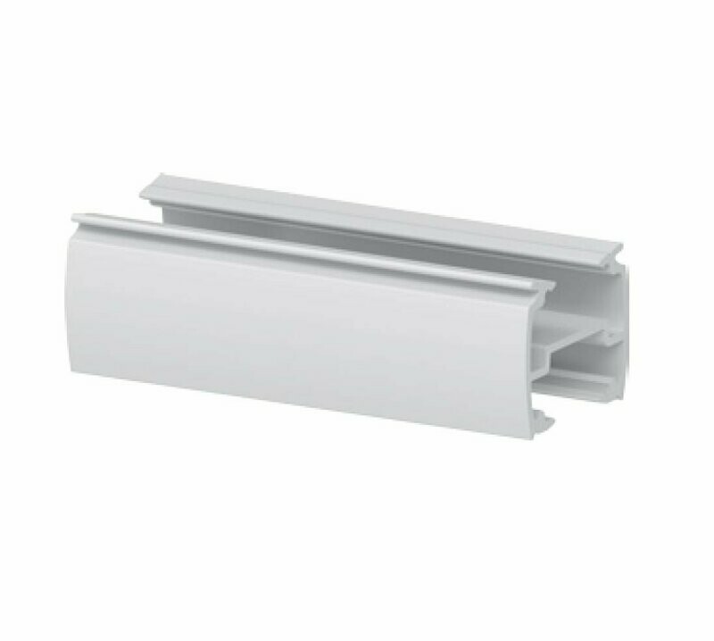 Över/ Mellan/ Under list Dubbel 2,6m Vit