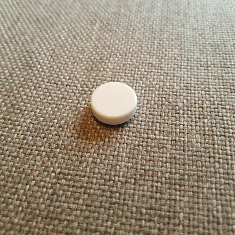 Ändskydd RG Bottenlist Rund Vit