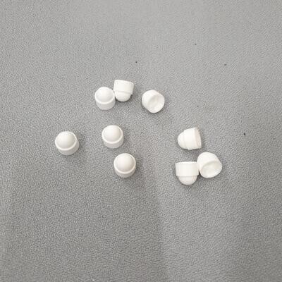Mutterskydd MS M6 10mm Vit