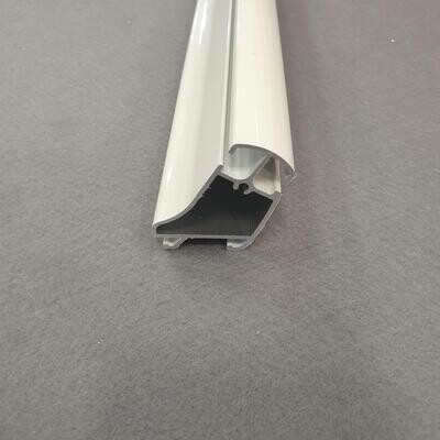 Frontprofil Design 7m Klo Vit