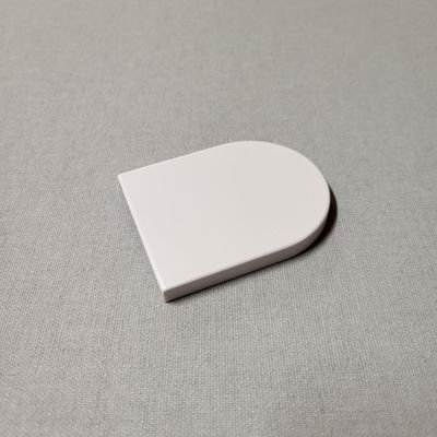 Täcklock Konsol RG 32mm Mont Vit