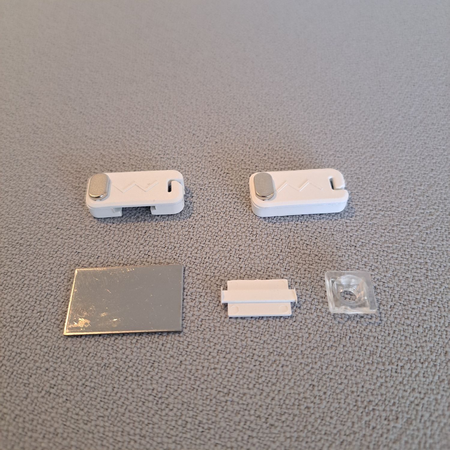 PS62 Linsko + Fäste Magnet H+V Vit