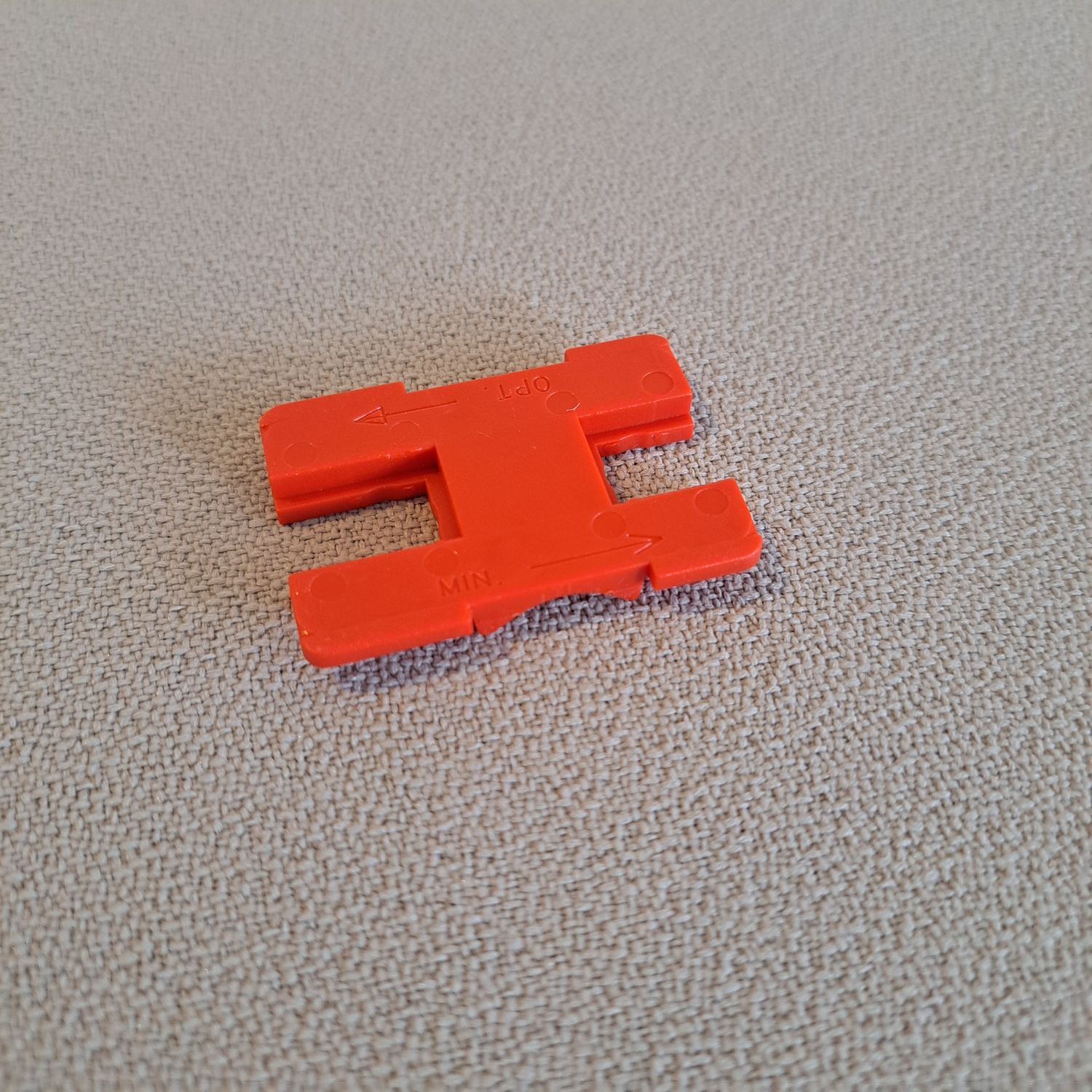 PS62 Monteringsplatta Röd