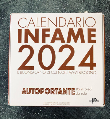 CALENDARIO INFAME 2024