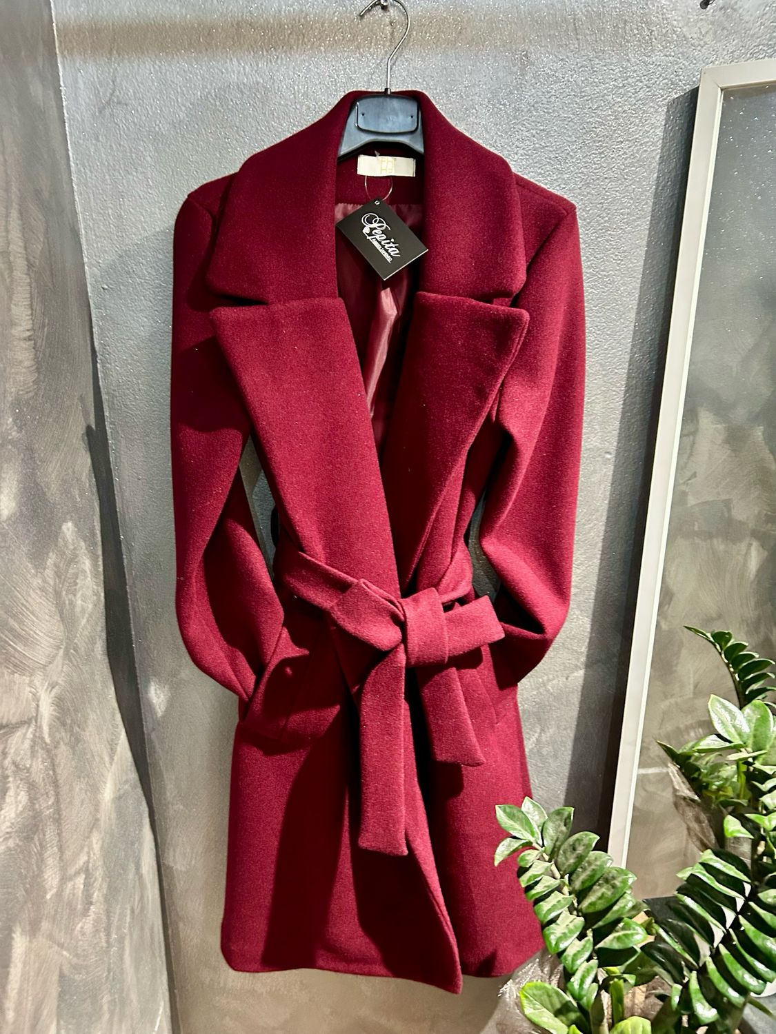 CAPPOTTO ARYA CORTO BORDEAUX