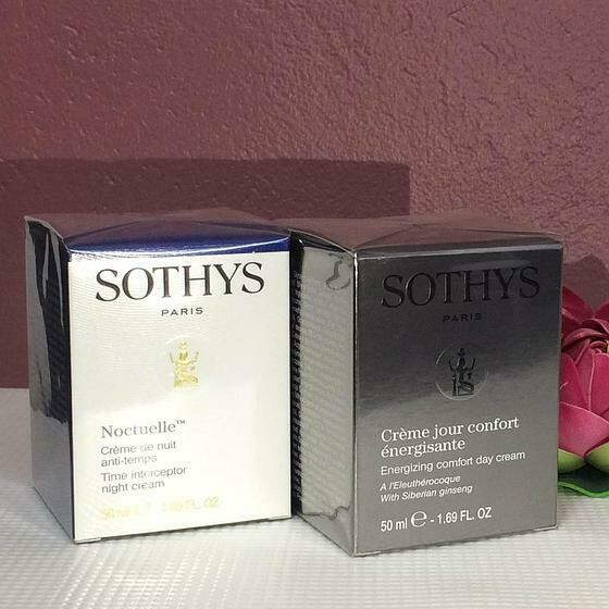 Coffret crème de jour confort et crème noctuelle