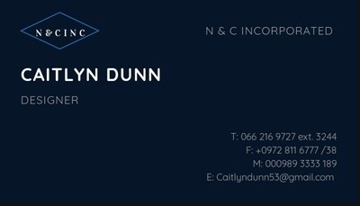 business card design