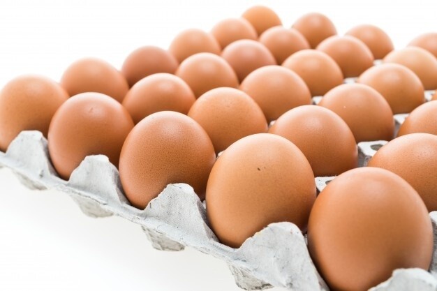 Dos panales de huevos A