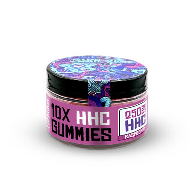 „Rasperry“ 10 HHC Gummies | 250mg HHC