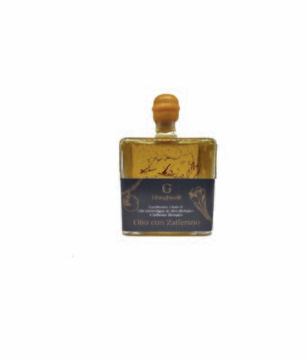 Olio Evo aromatizzato allo zafferano