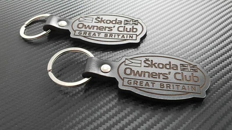 SOCGB Leather Keyring