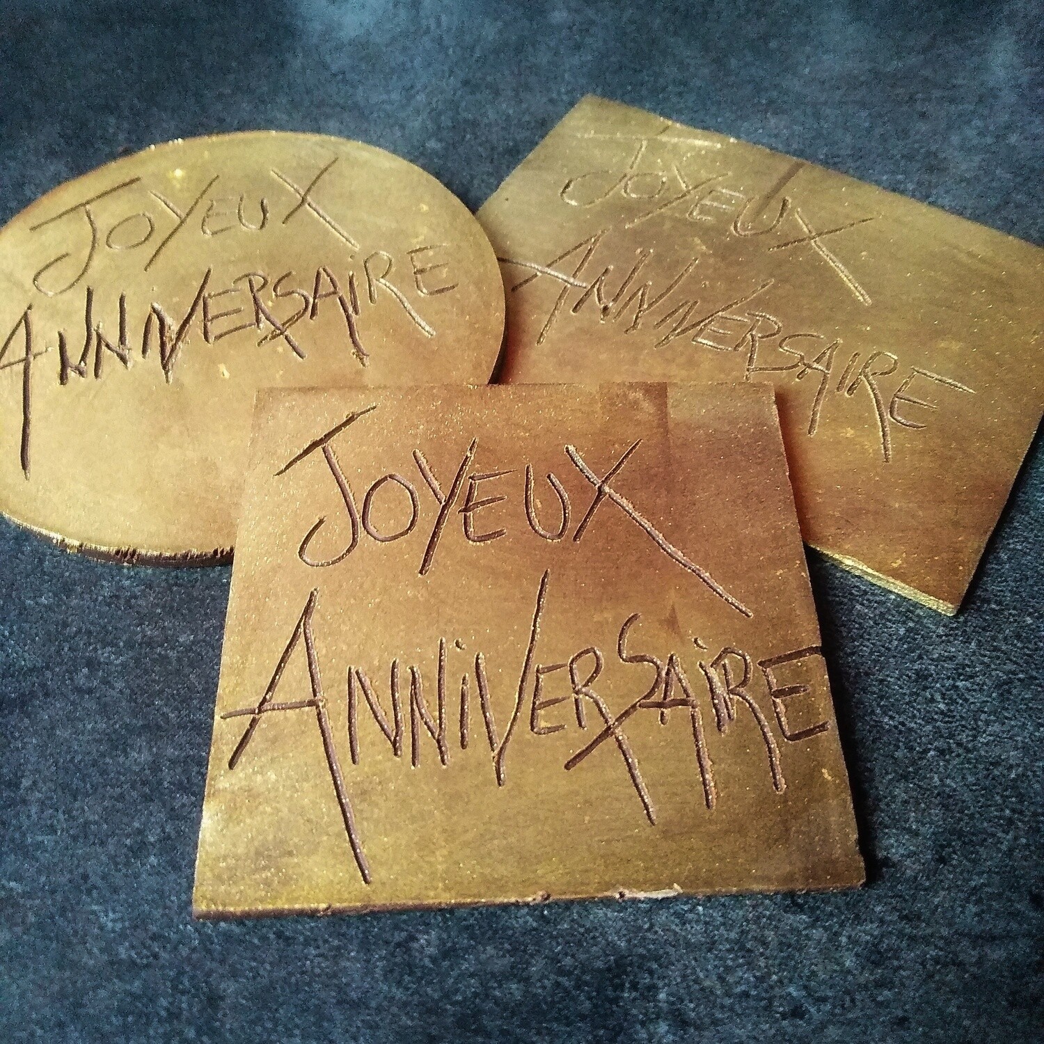 Plaquette anniversaire Plaquette anniversaire