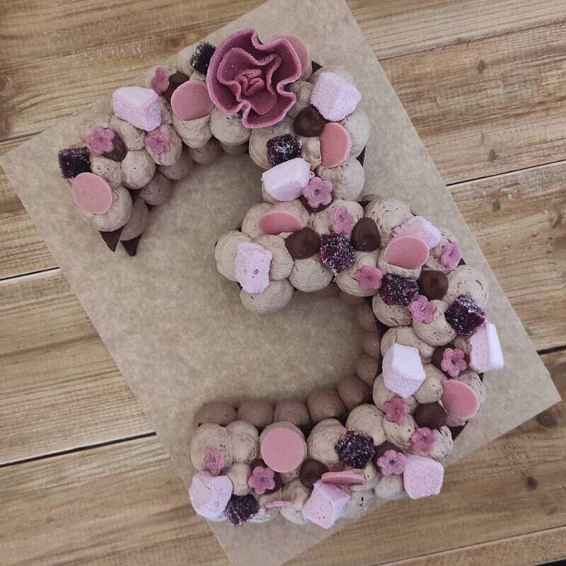 Number Cake (de 15 à 25 parts)