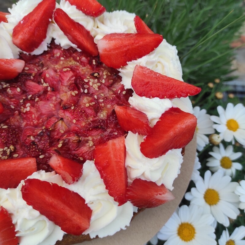 Tarte Fraises  6 personnes