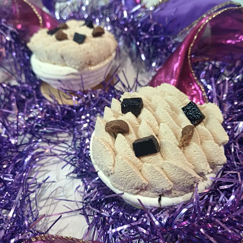 Bûche Glacée Mont Blanc individuelle