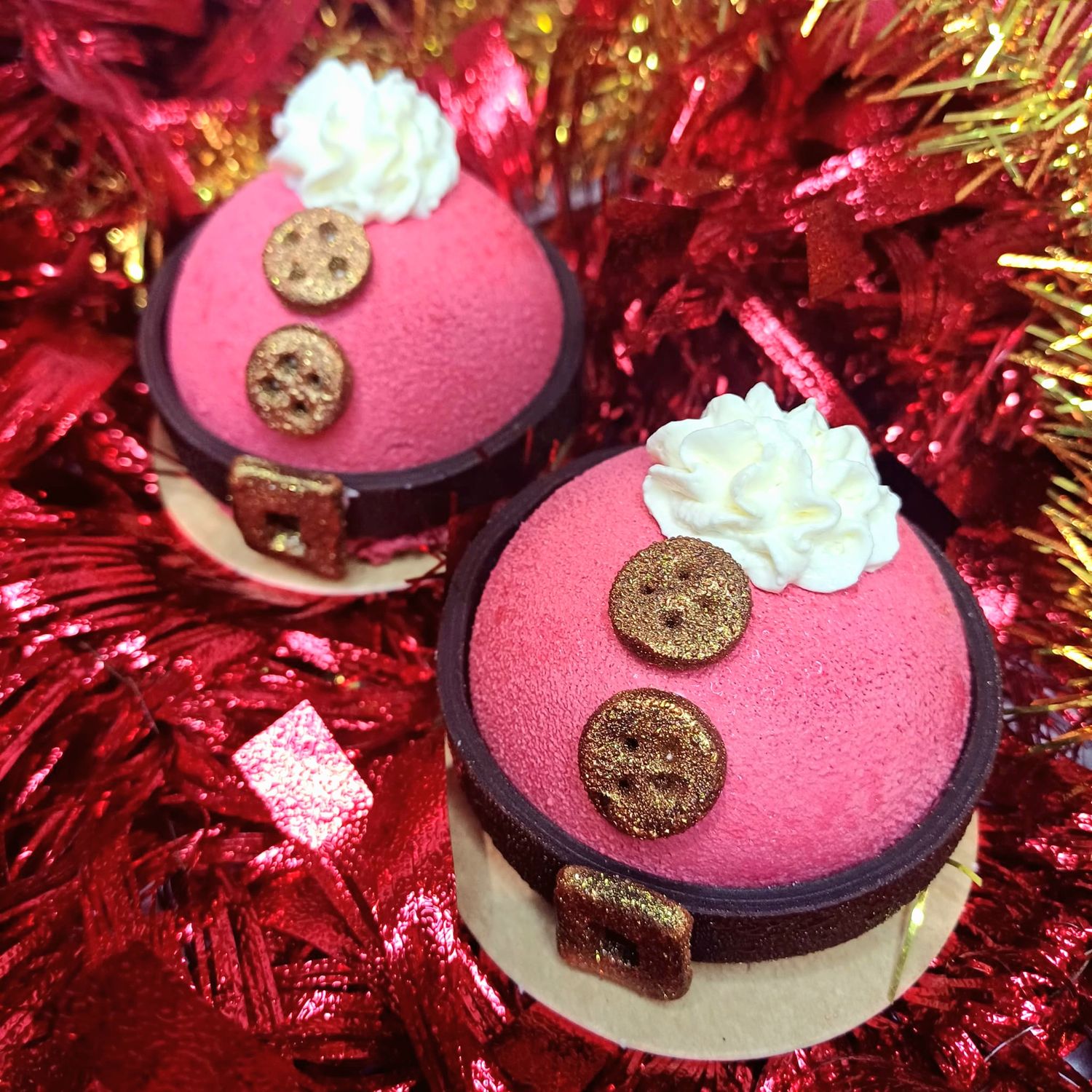 Bûche Père Noël individuelle