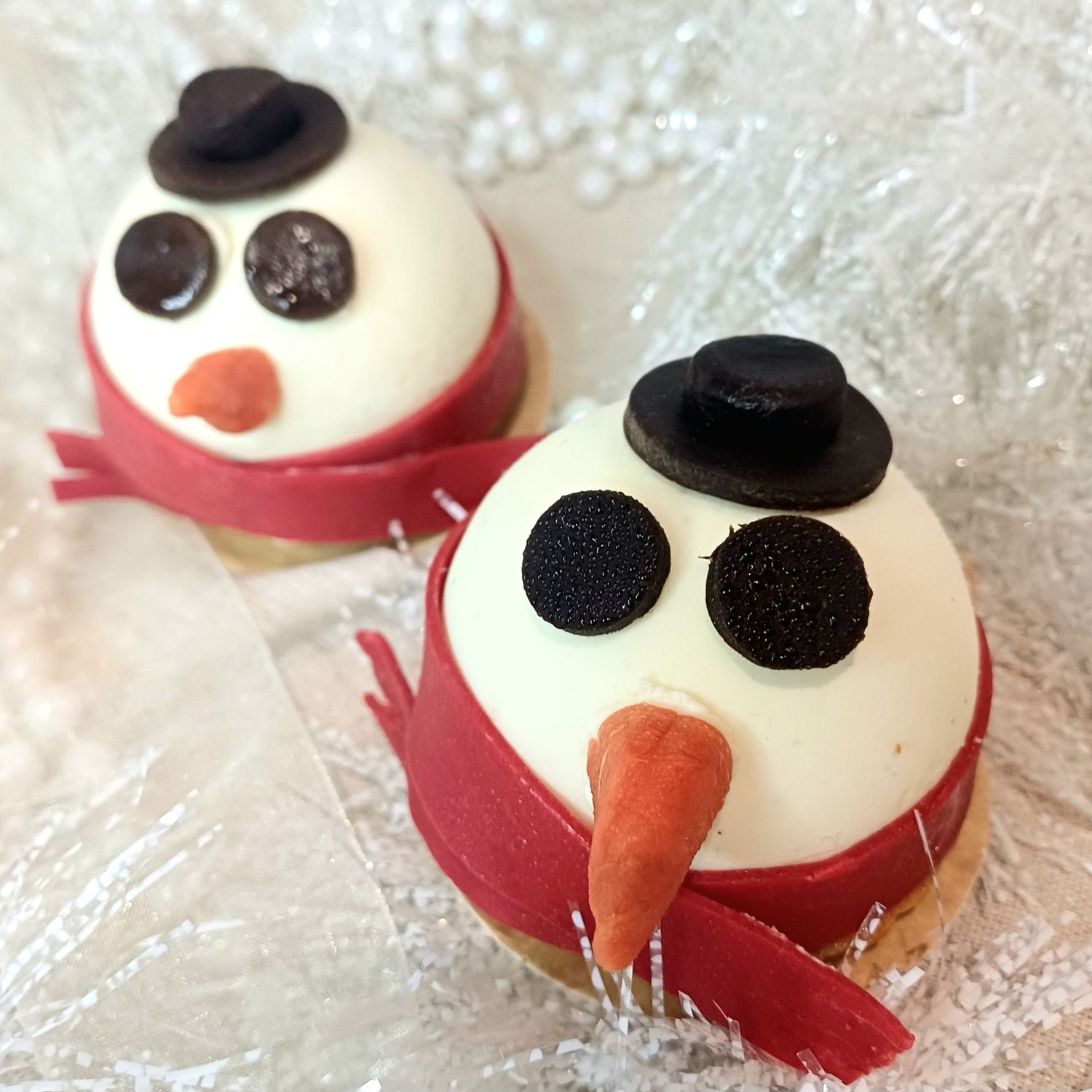 Bûche Bonhomme de Neige individuelle