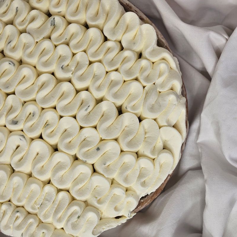 Tarte Citron - Verveine 8 personnes