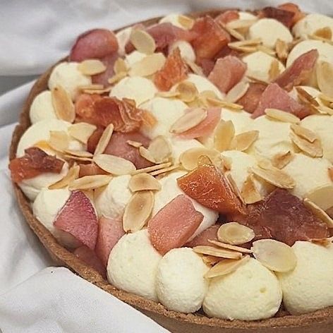 Tarte Pêche - Amande 6 personnes