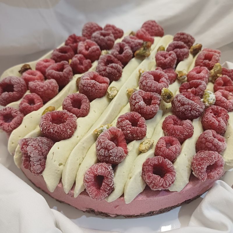 Framboise-Pistache 8/10 personnes