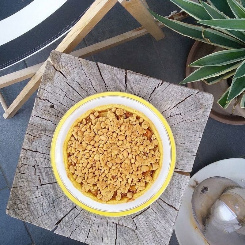Tarte Pomme - Caramel - Cacahuètes 6 personnes