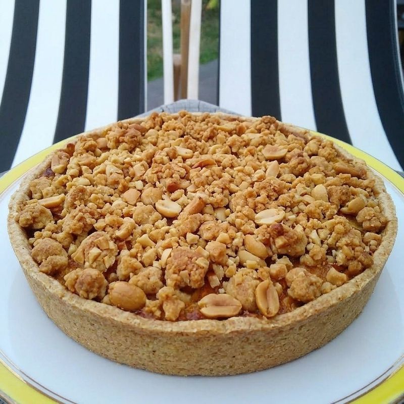 Tarte Pomme - Caramel - Cacahuètes 8 personnes