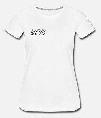 Weyc, T-Shirt Frauen weiß mit Logo
