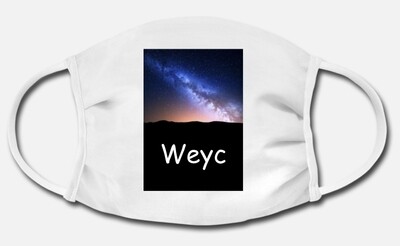 Weyc, Maske mit Logo