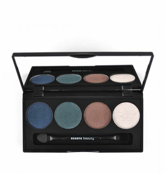Paleta de sombras de ojos - azul