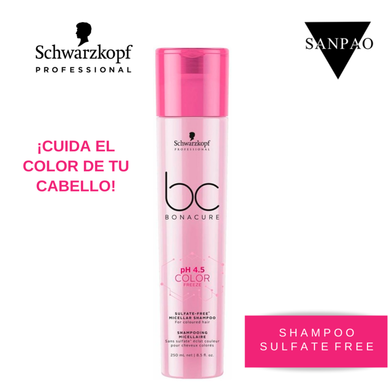 SCHWARZKOPF PROFESSIONAL - BC COLOR FREZZE SHAMPOO SULFATE FREE