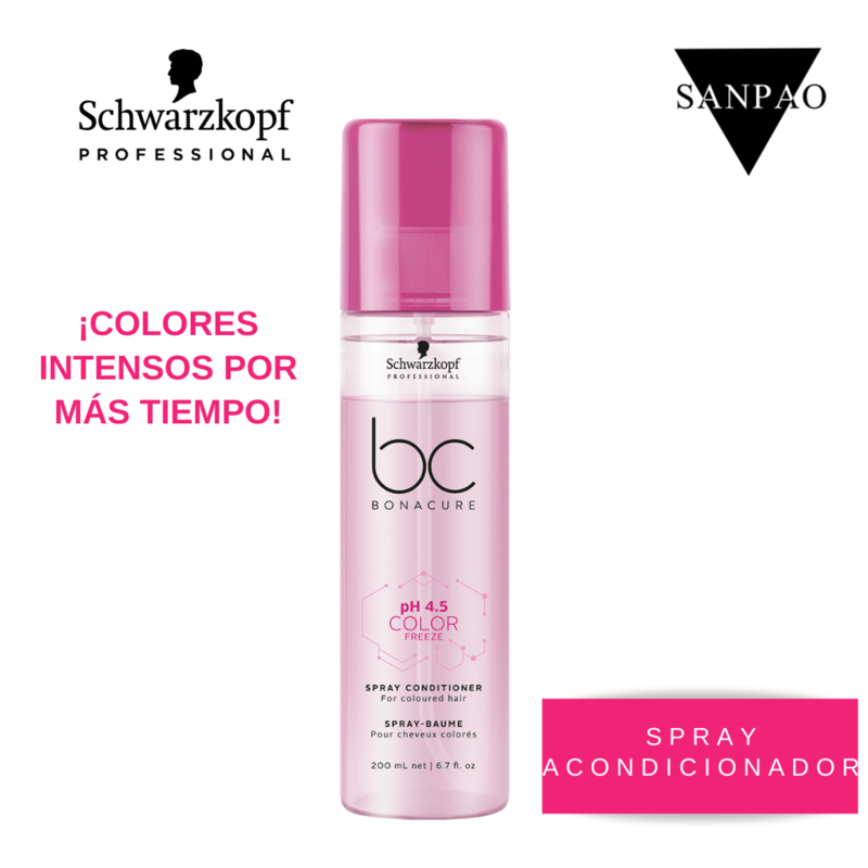 SCHWARZKOPF PROFESSIONAL - BC COLOR FREEZE SPRAY ACONDICIONADOR