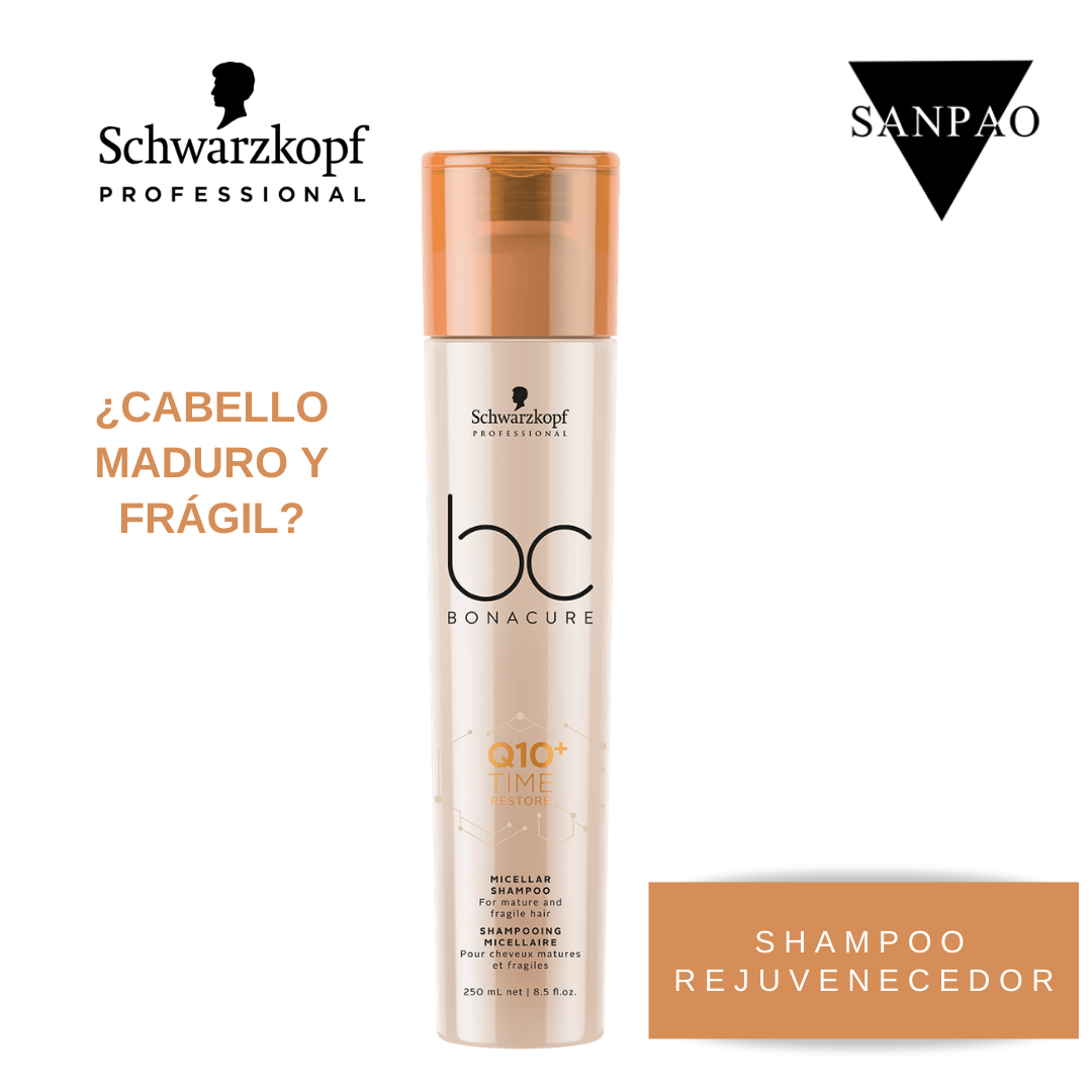 SCHWARZKOPF PROFESSIONAL - BC Q10 SHAMPOO REJUVENECEDOR DE CABELLO