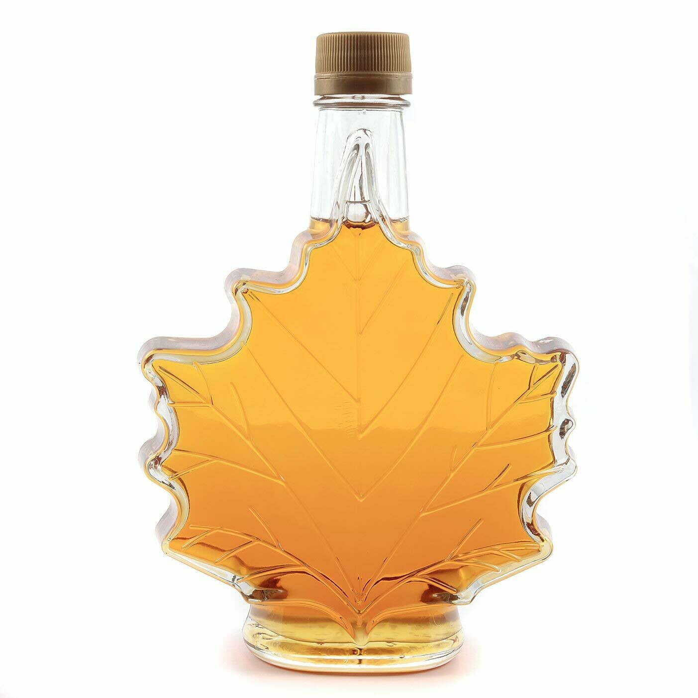 500 ml Very Dark Strong Taste Maple Syrup Decorative Maple Leaf Container