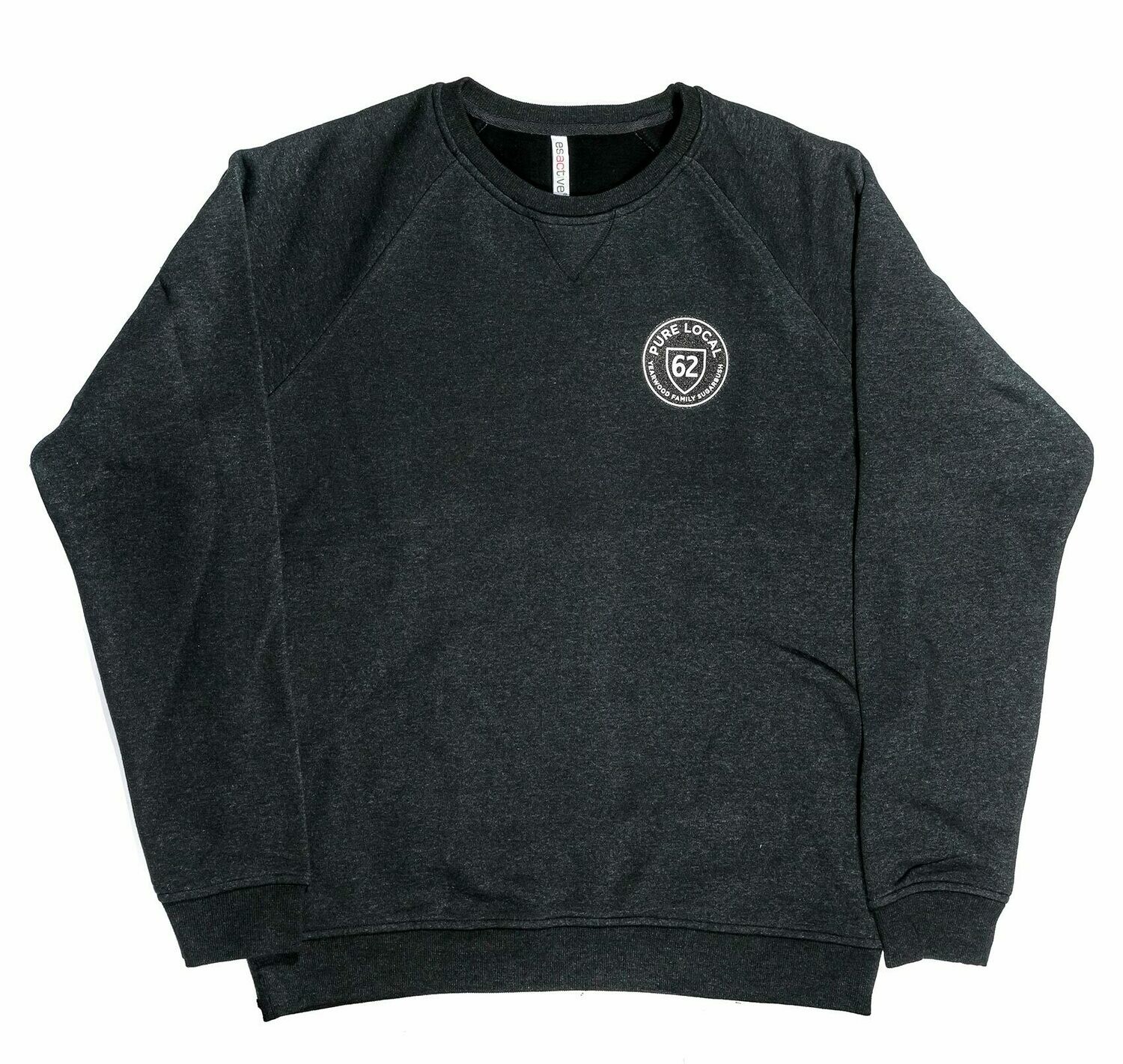 Charcoal Heather Crew-Neck Sweater
