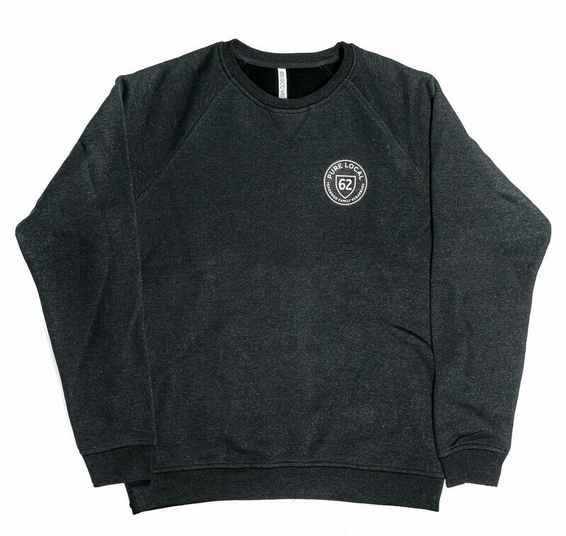 Charcoal Heather Crew-Neck Sweater