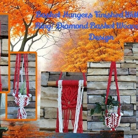 Macrame&#39; Plant Hangers