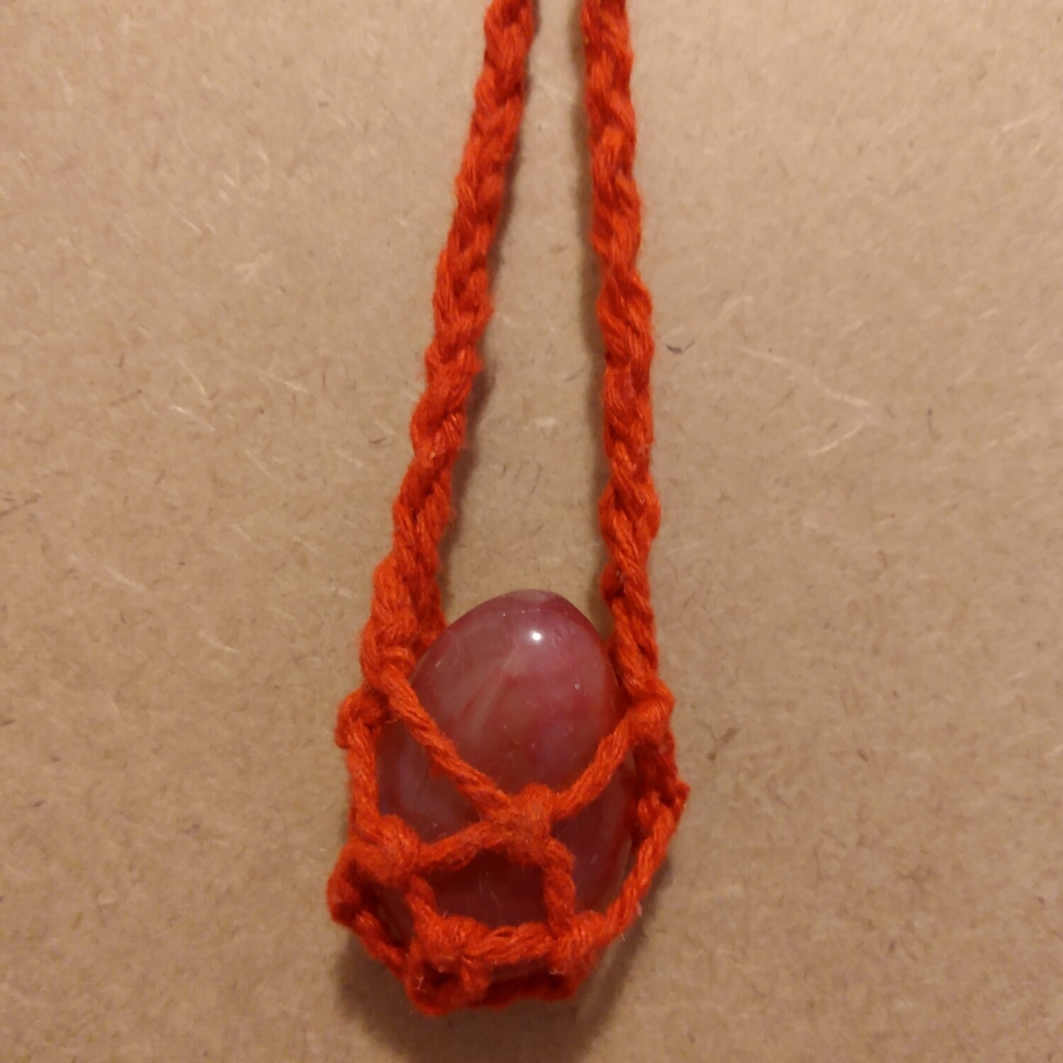 Crystal Net Pendant