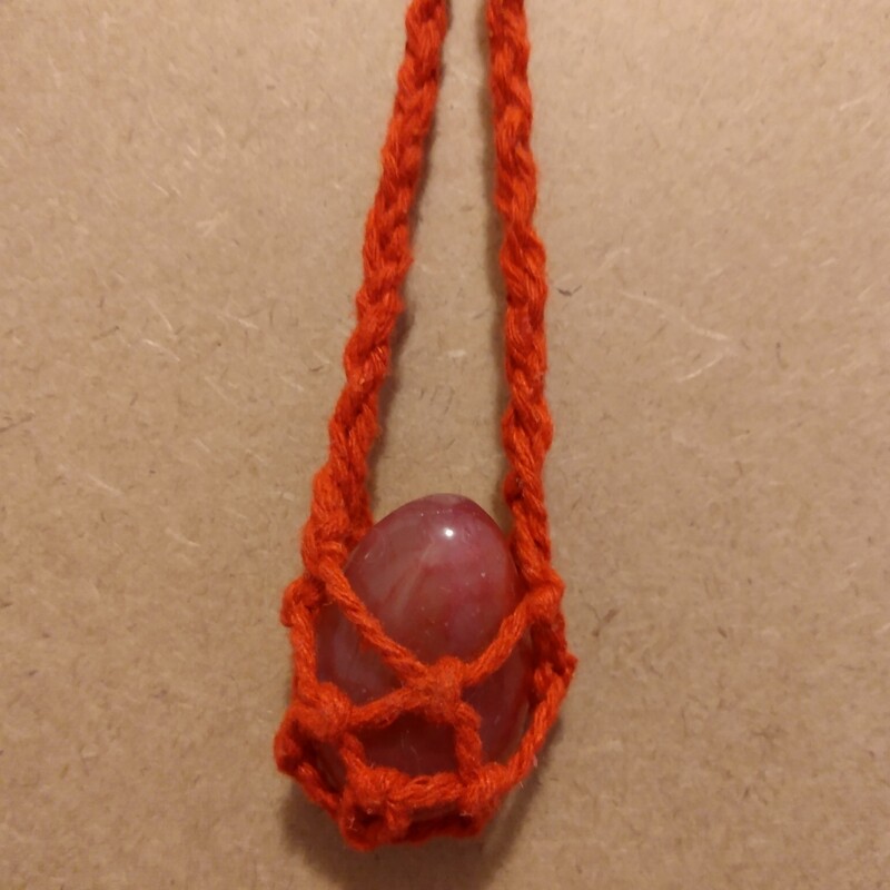 Crystal Net Pendant
