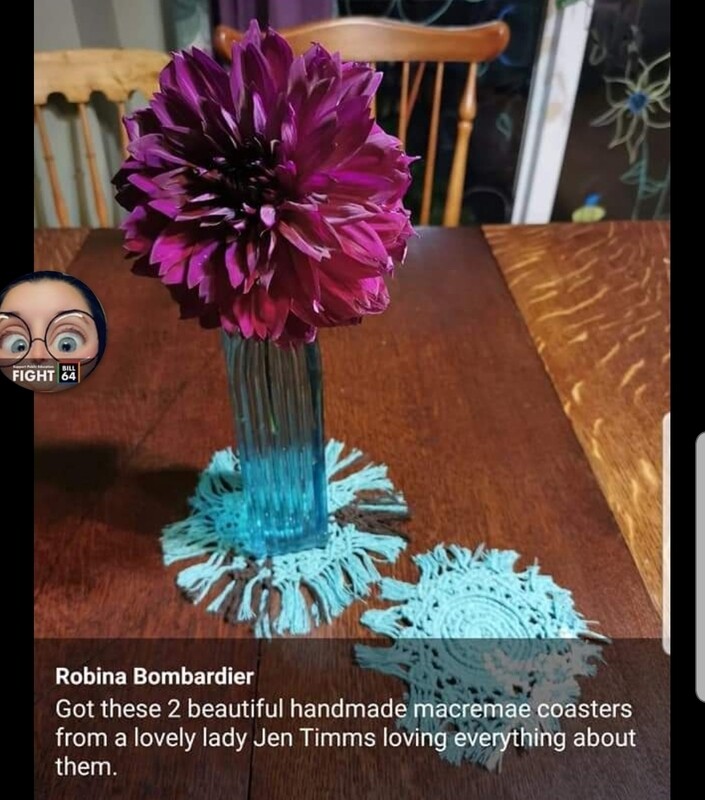 Macramé Coaster