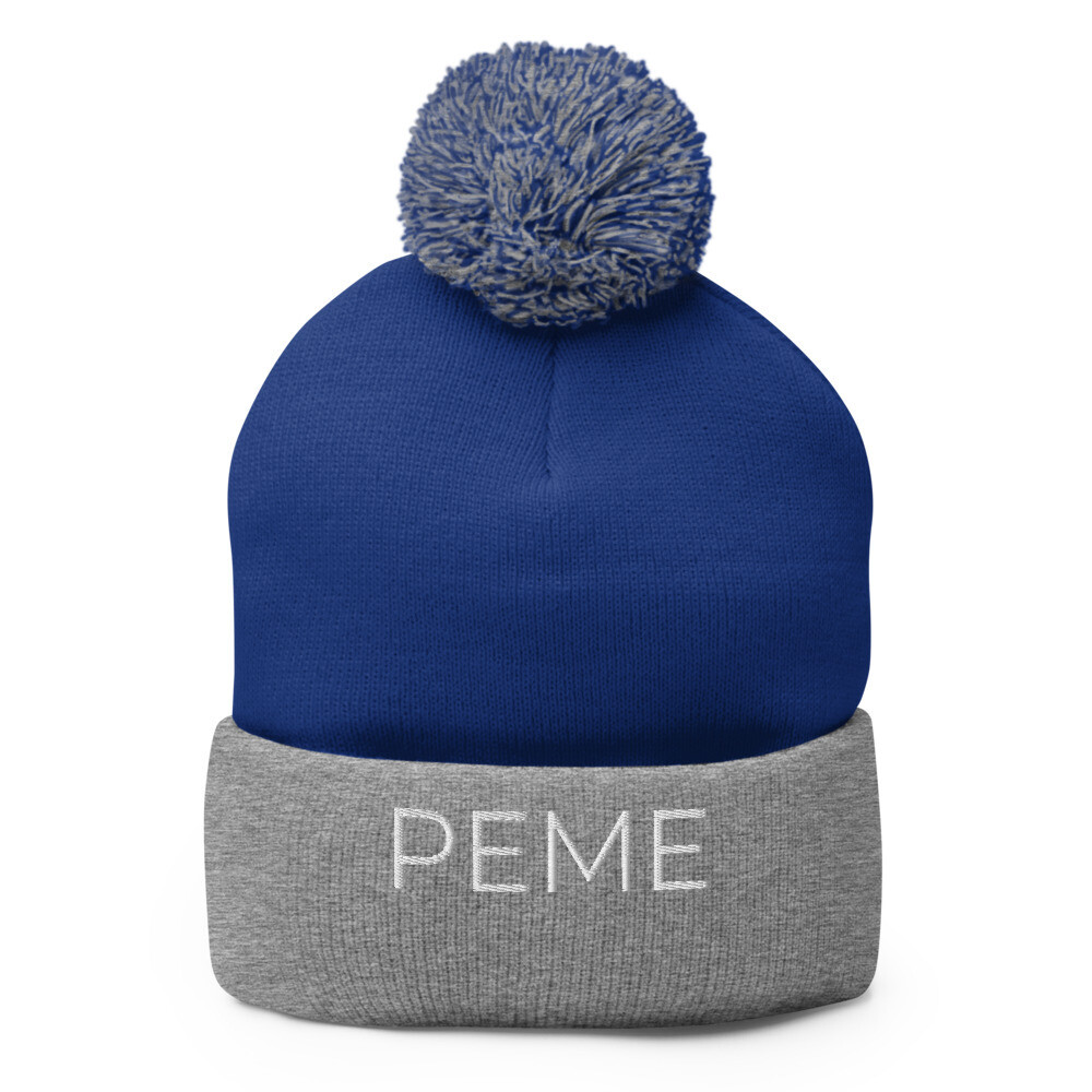 PEME Pom-Pom Beanie