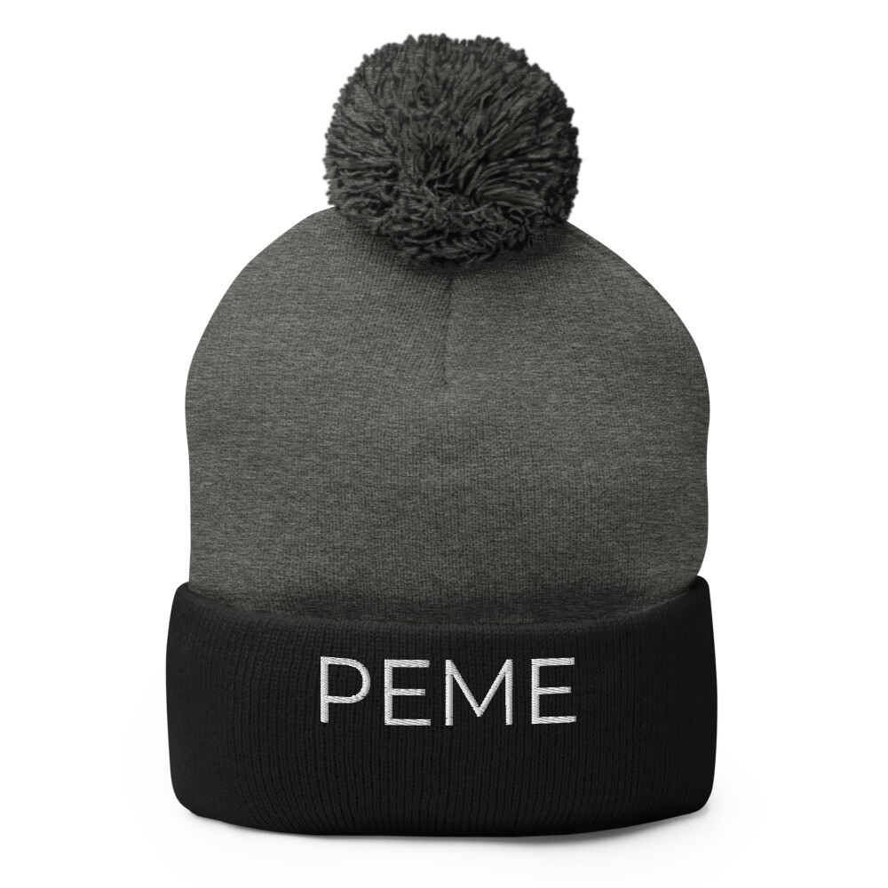 PEME Pom-Pom Beanie