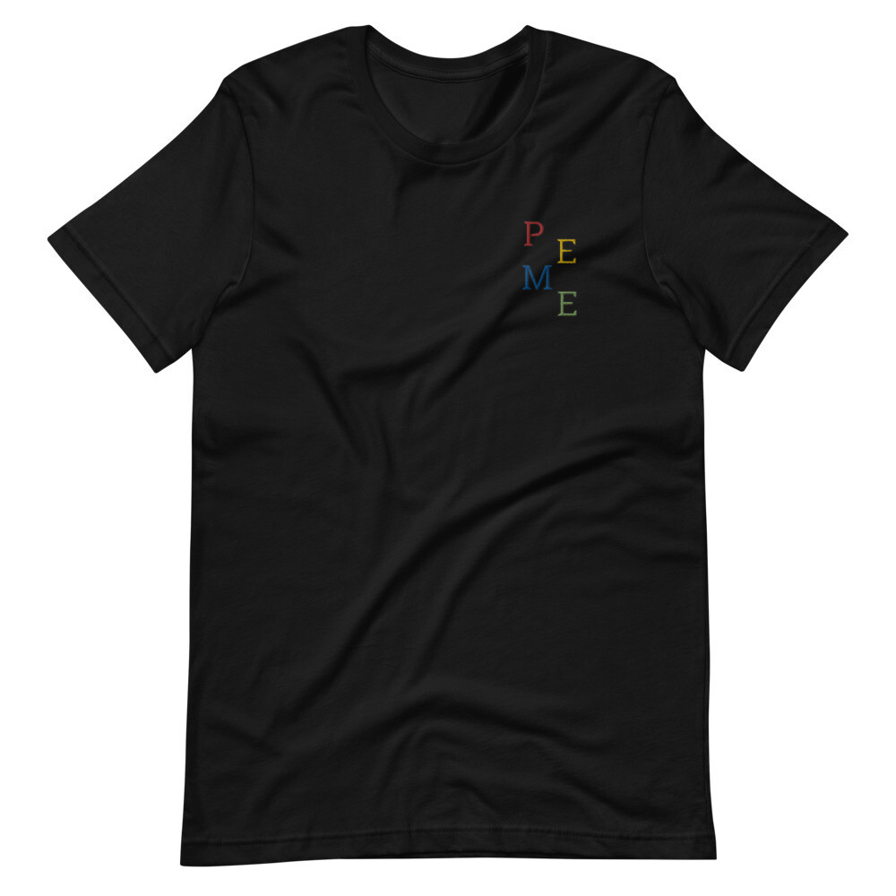 Peme Embroidery Short-Sleeve Unisex T-Shirt