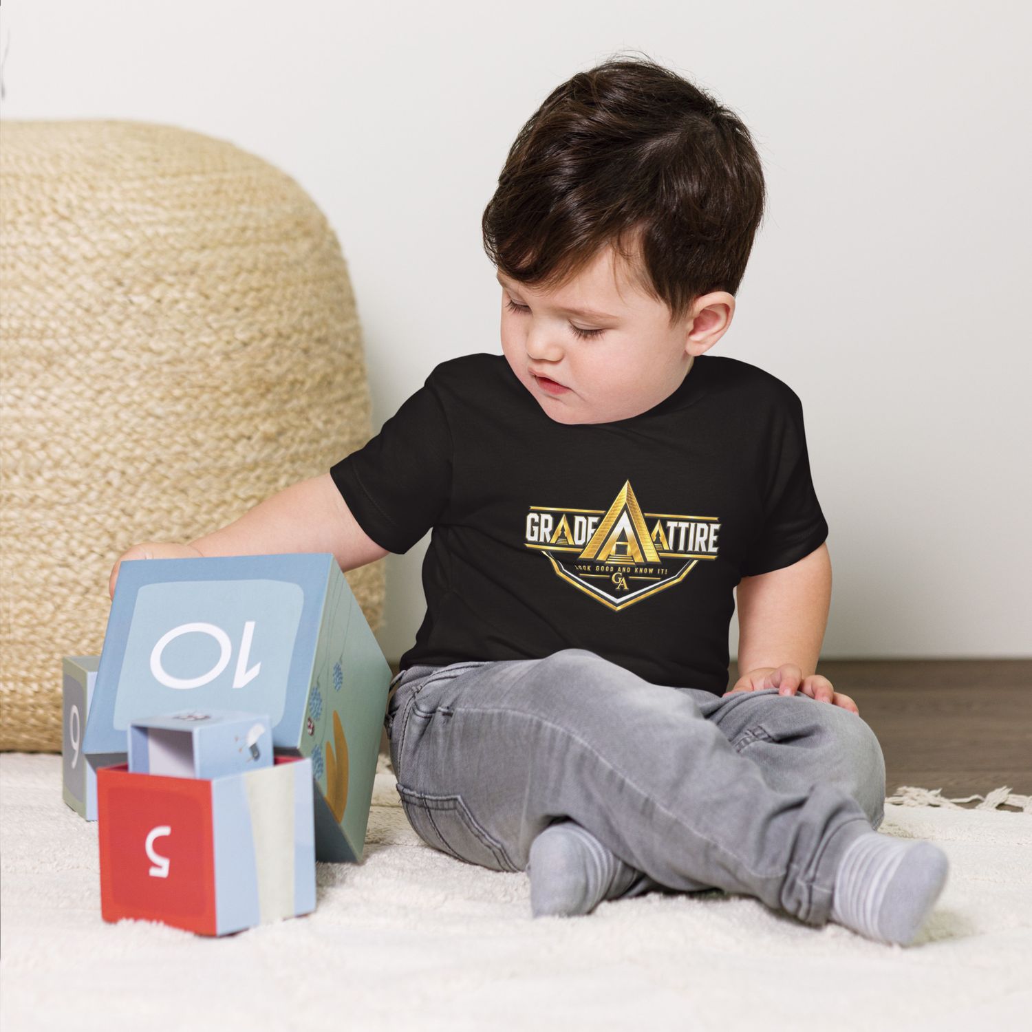 Grade A Attire Baby Jersey Short Sleeve Tee