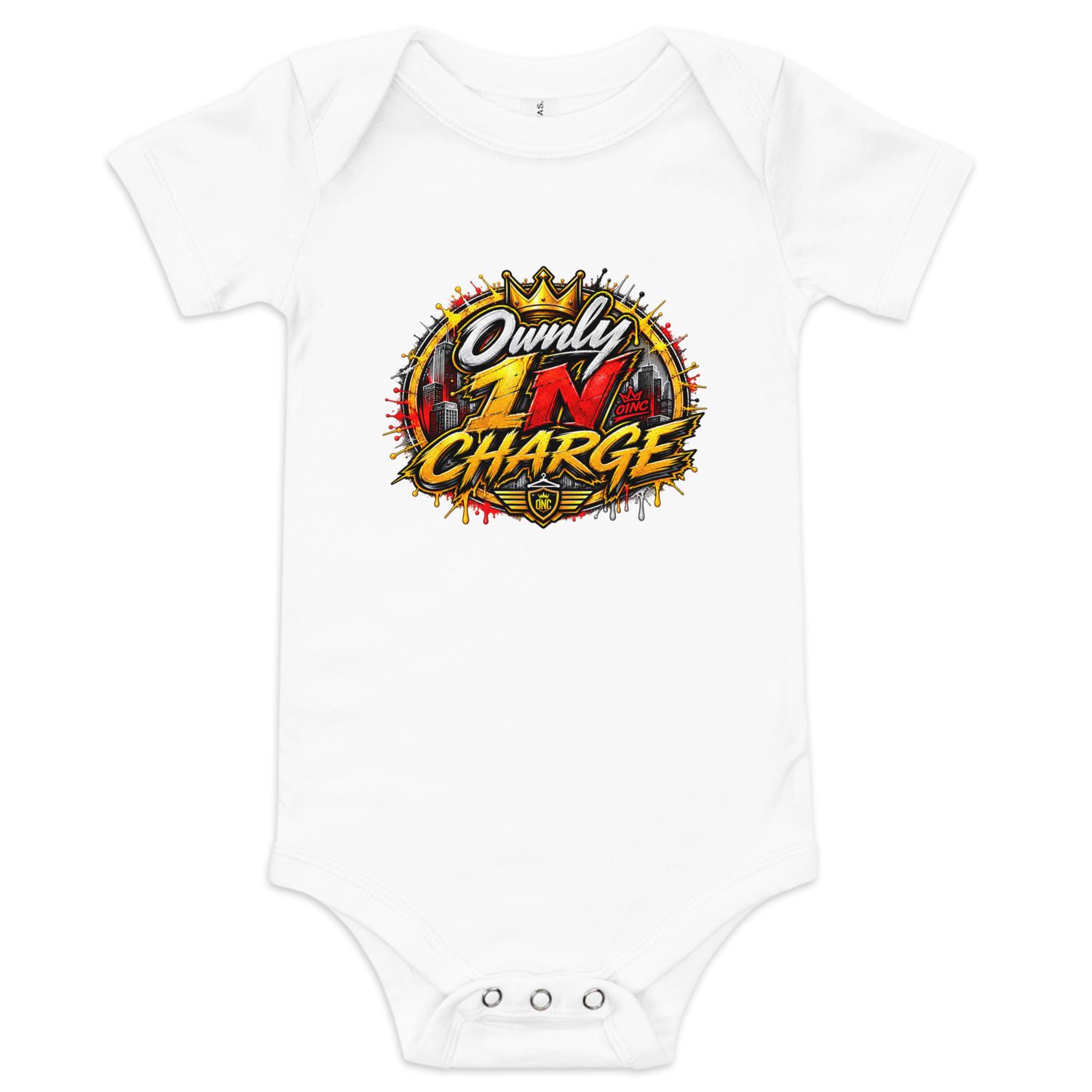 Ownly 1N Charge Baby short sleeve one piece