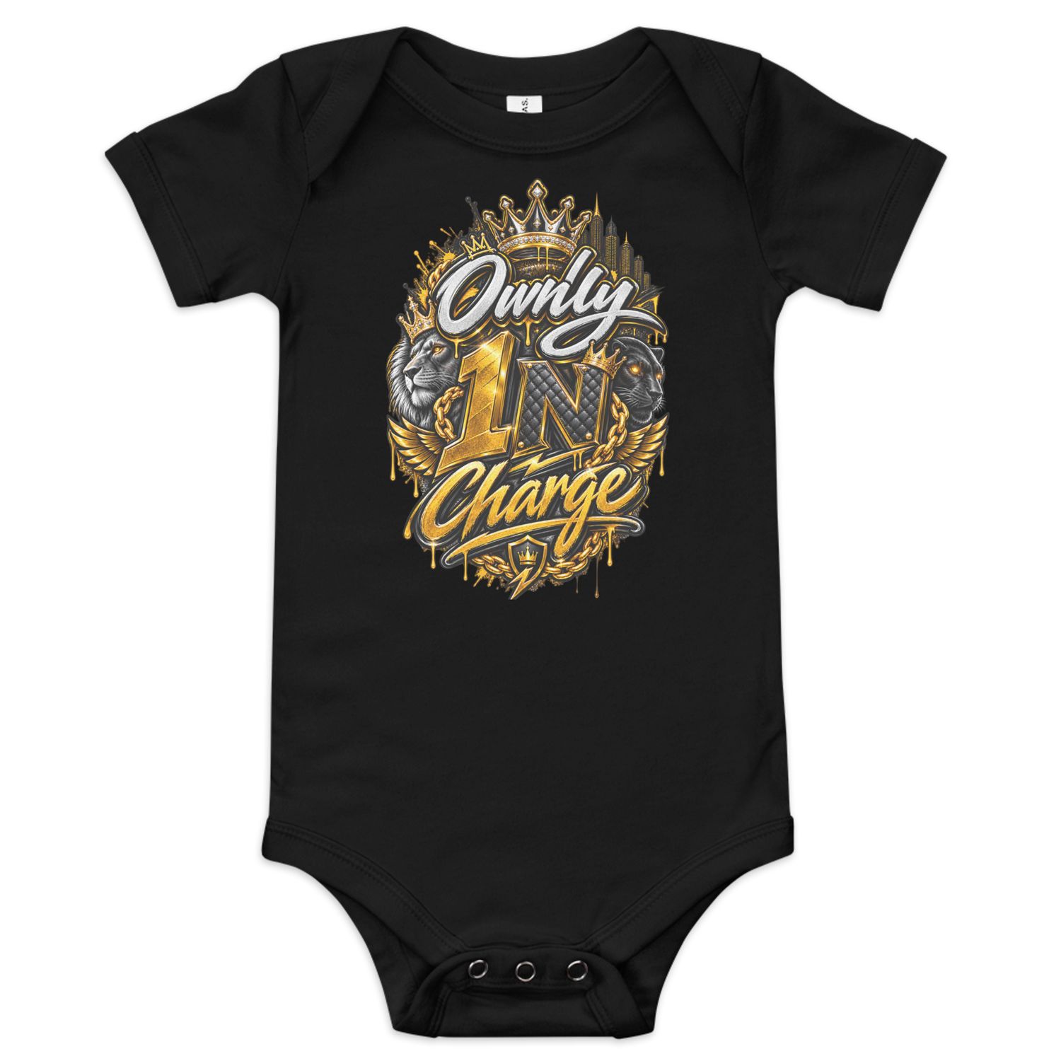 Ownly 1N Charge Baby short sleeve one piece