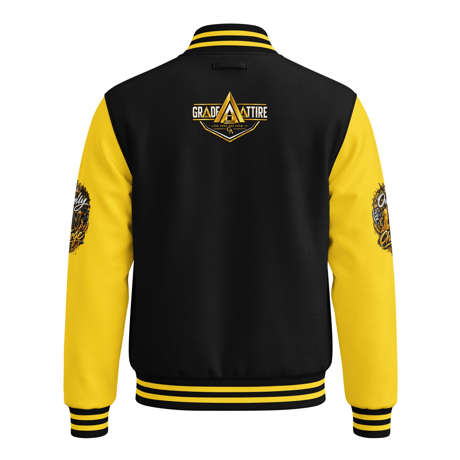 Grade A Attire PEME/Ownly 1N Charge Hybrid Heavyweight letterman jacket