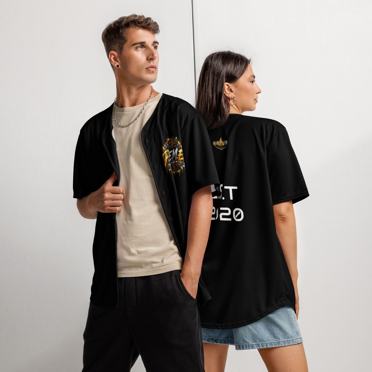 PEME Recycled baseball jersey